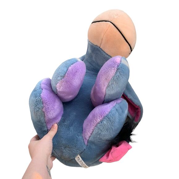 Eeyore Plush Disney Winnie Pooh Stuffed Animal Removable Tail Vintage 14” x 19” - Picture 10 of 14